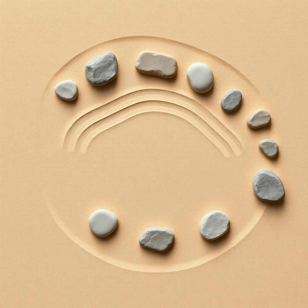 Giardino zen — armonia