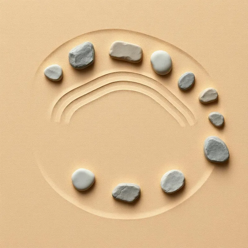 Giardino zen — armonia